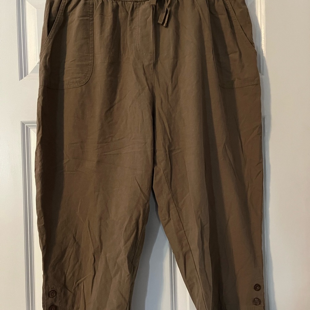 C.D. Daniels Brown Capris